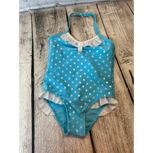 BABY BUNS SWIM WEAR Girl’s Retro Polka Dot Swimsuit / Size: 24 Months